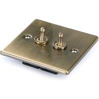 2 Gang 2 Way Light Switch