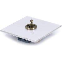 1 Gang 2 Way Clear Light Switch