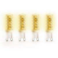 Set of 4 Status 3W G9 Dimmable Bulbs