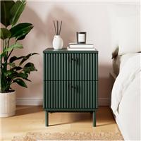 Elsie 2 Drawer Bedside Table