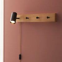 Jacques Wall Light & Clothes Hanger