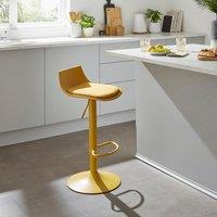 Dallis Height Adjustable Barstool, Fabric