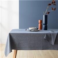 Fairford Navy Cotton Tablecloth