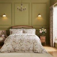Dorma Cherwell 300 Thread Count 100% Cotton Sateen Duvet Cover & Pillowcase Set