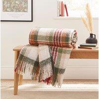 Cosy Logan Check Throw Blanket 235cm x 235cm