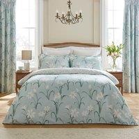 Dorma Wildmere 300 Thread Count 100% Cotton Sateen Duvet Cover & Pillowcase Set
