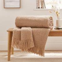 Faux Mohair Throw Blanket 235cm x 235cm