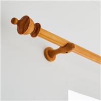 Sherwood Urn Wood Curtain Pole