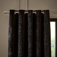 Sasha Cut Velvet Eyelet Curtains