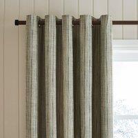 Walker Tonal Stripe Eyelet Curtains
