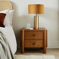 Reeva 2 Drawer Bedside Table
