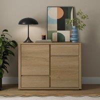 Malik Small Sideboard, Light Oak Effect