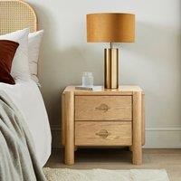 Reeva 2 Drawer Bedside Table