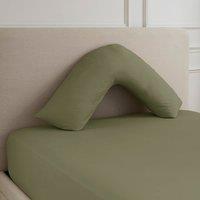 Hotel 230 Thread Count Percale V Shape Pillowcase