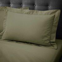 Hotel 230 Thread Count Crisp 100% Cotton Percale Oxford Pillowcase