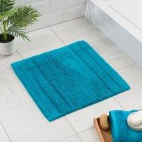 Luxury Cotton Textured Stripe Shower Mat