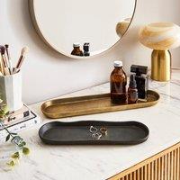 Set of 2 Aluminium Trinket Trays