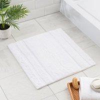 Luxury Cotton Textured Stripe Shower Mat