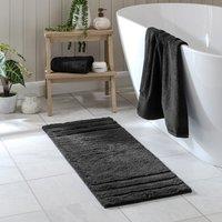 Luxury Cotton Textured Stripe Bath Runner