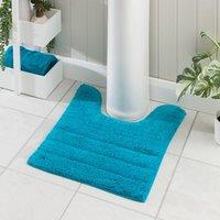 Luxury Cotton Textured Stripe Pedestal Mat