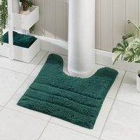 Luxury Cotton Textured Stripe Pedestal Mat