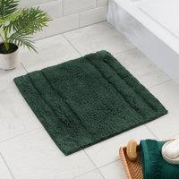 Luxury Cotton Textured Stripe Shower Mat