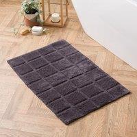 Grid Tufted Bath Mat