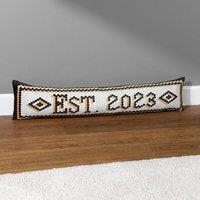 Established Mosaic Message Draught Excluder