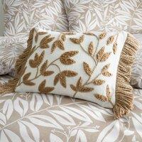 Catherine Lansfield Tufted Sorrel Leaf Cushion