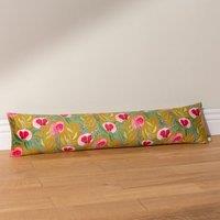 House of Bloom Poppy Saffron Draught Excluder