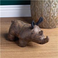 Rhino Brown Polyester Doorstop