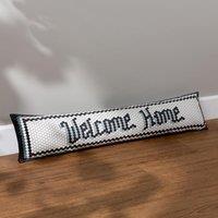 Welcome Home Mosaic Message Draught Excluder