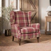 Charnwood Check Occasional Armchair