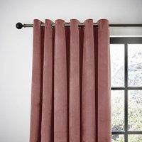 Recycled Velour Eyelet Curtains