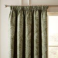 Churchgate Fern Pencil Pleat Curtains