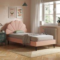 Kids Chenille Petal Bed Frame