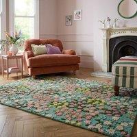 Country Garden Floral Wool Rug