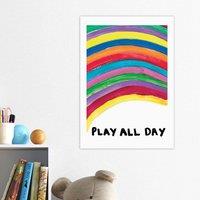 East End Prints Play All Day Print