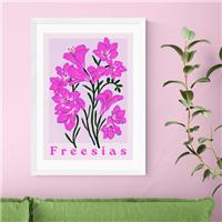 East End Prints Freesias Print