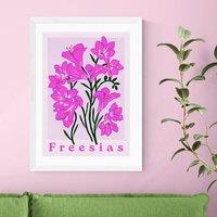 East End Prints Freesias Print