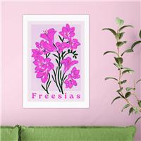 East End Prints Freesias Print