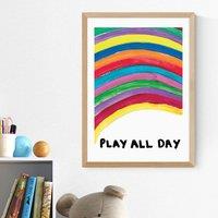 East End Prints Play All Day Print