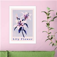 East End Prints Lily Flower Print
