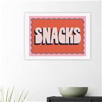 East End Prints Snacks Print