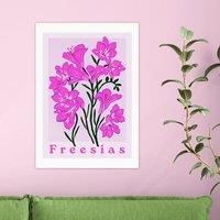 East End Prints Freesias Print