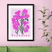 East End Prints Freesias Print