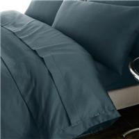 Hotel 230 Thread Count 100% Cotton Sateen Flat Sheet