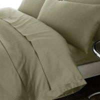 Hotel 230 Thread Count 100% Cotton Sateen Flat Sheet