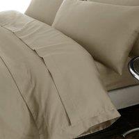 Hotel 230 Thread Count 100% Cotton Sateen Flat Sheet