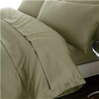 Hotel 230 Thread Count 100% Cotton Sateen Flat Sheet